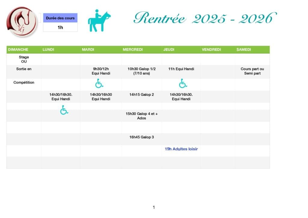 calendrier rentrée 2025